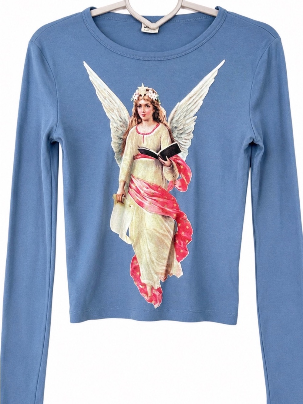 Urban Outfitters Angel From Above Long Sleeve Baby Tee